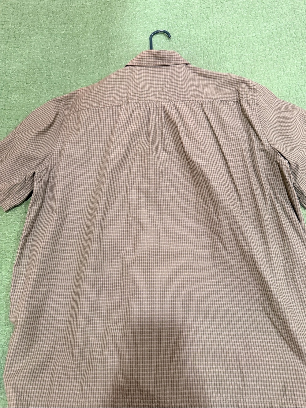 5.11 Tactical Men's Short-Sleeve Check Shirt - Brown